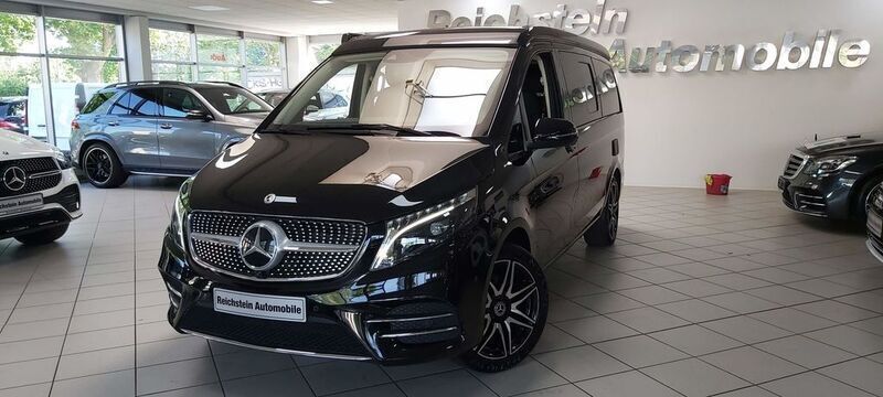 Obsidianschwarz Gebraucht 2024 Mercedes V300 Marco Polo Van / Kleinbus | 84.980 € - Bild 1/4