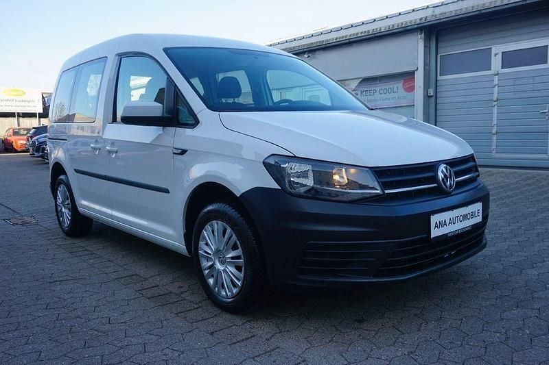 Gebraucht VW Caddy Trendline 75 PS (55 kW) 2017 Weiß Van / Kleinbus