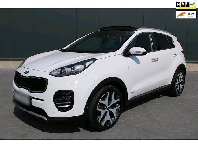 Weiß Gebraucht 2016 Kia Sportage GT-Line SUV | 19.900 € (Teuer) - Bild 1/1
