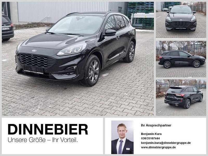 Schwarz (metallic) Gebraucht 2022 Ford Kuga ST-Line SUV | 23.419 € (Guter Preis) - Bild 1/3