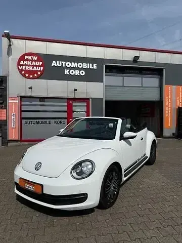 Gebraucht VW Beetle Cabriolet 105 PS (77 kW) 2016 Weiß Cabrio