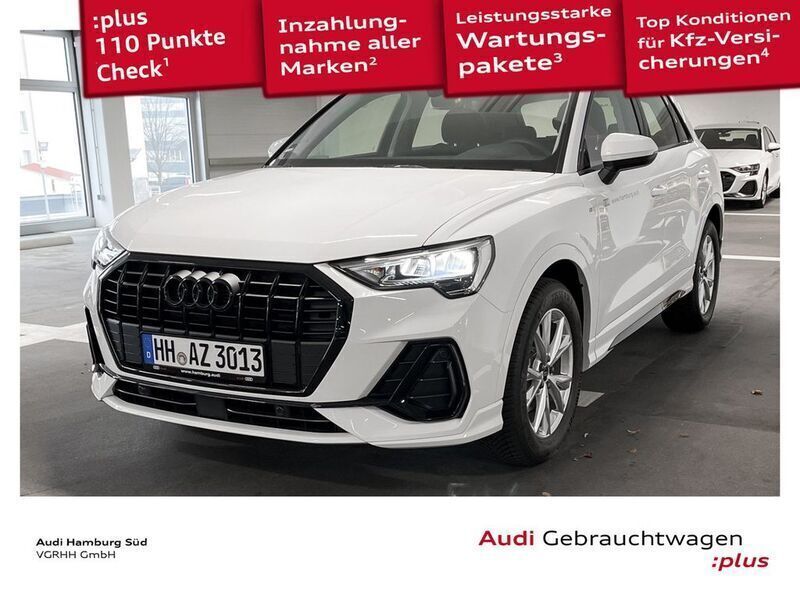 Z9 arkonaweiß Gebraucht 2024 Audi Q3 S-Line SUV | 40.770 € (Guter Preis) - Bild 1/3