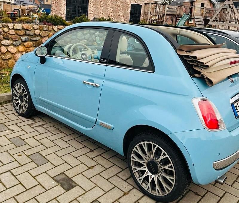 Gebraucht Fiat 500C 100 PS (73 kW) 2013 Blau Cabrio
