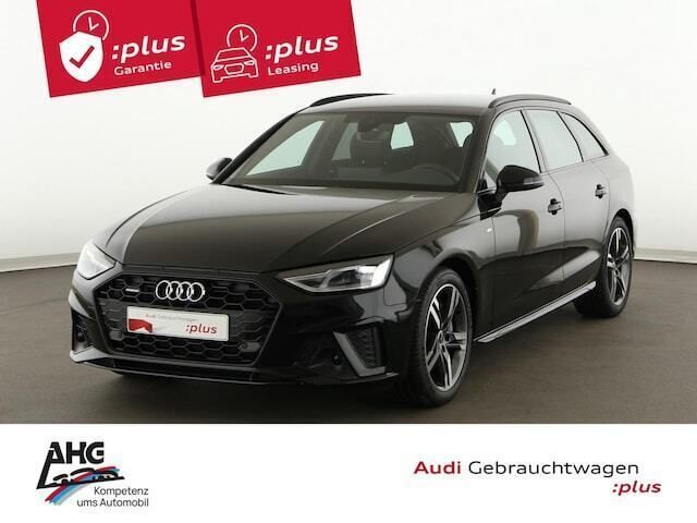 Mythosschwarz metallic Gebraucht 2024 Audi A4 S-Line Kombi | 43.278 € (Etwas zu teuer) - Bild 1/3