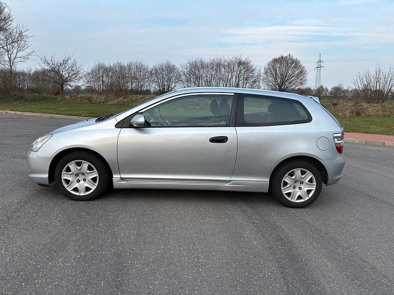 Gebraucht Honda Civic 90 PS (66 kW) 2004 Silber Kleinwagen