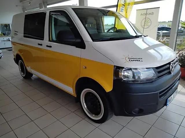 Second-hand VW T5 66 CP (48 kW) 2014 Galben Van