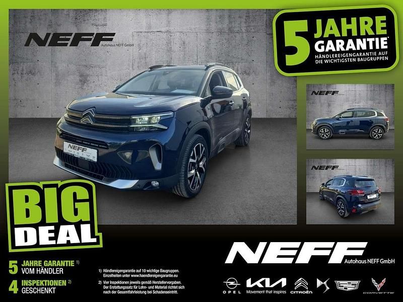 Dark blue Gebraucht 2022 Citroën C5 Aircross Shine SUV | 27.810 € (Etwas zu teuer) - Bild 1/4