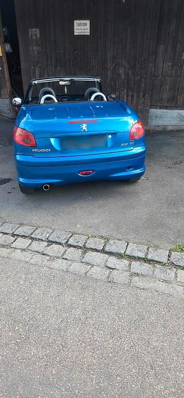 Gebraucht Peugeot 206 109 PS (80 kW) 2006 Blau Cabrio