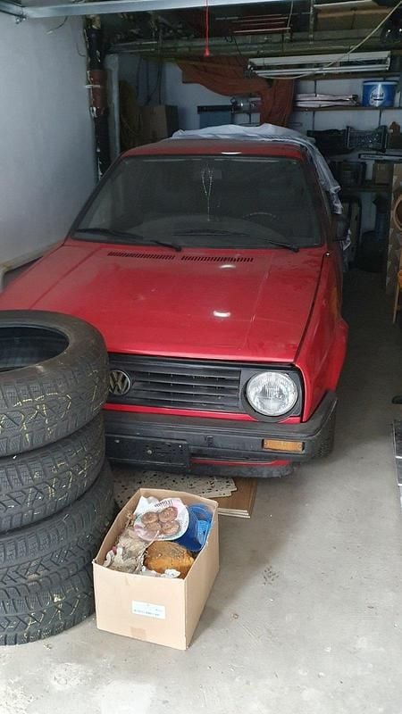 Gebraucht VW Golf II 54 PS (39 kW) 1987 Rot Kleinwagen