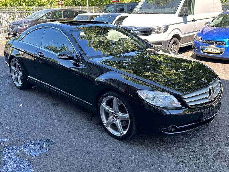 Schwarz Gebraucht 2009 Mercedes CL500 AMG line Coupé | 13.900 € - Bild 1/4
