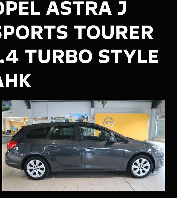 Gebraucht Opel Astra Edition 120 PS (88 kW) 2014 Grau Kombi