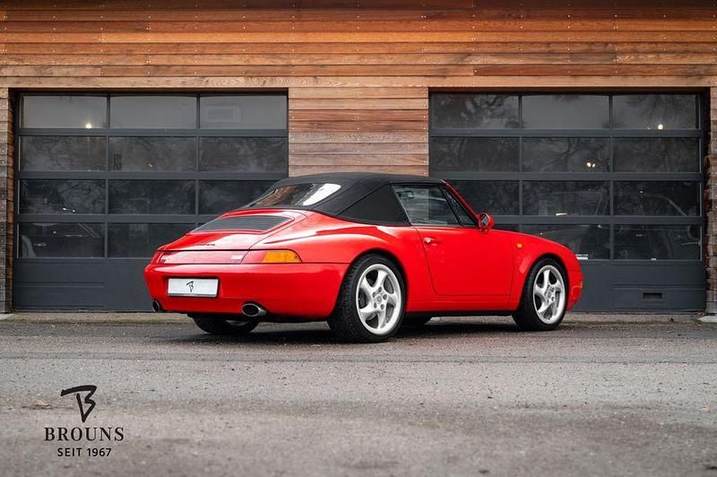 Gebraucht Porsche 993 286 PS (210 kW) 1995 Indischrot Cabrio