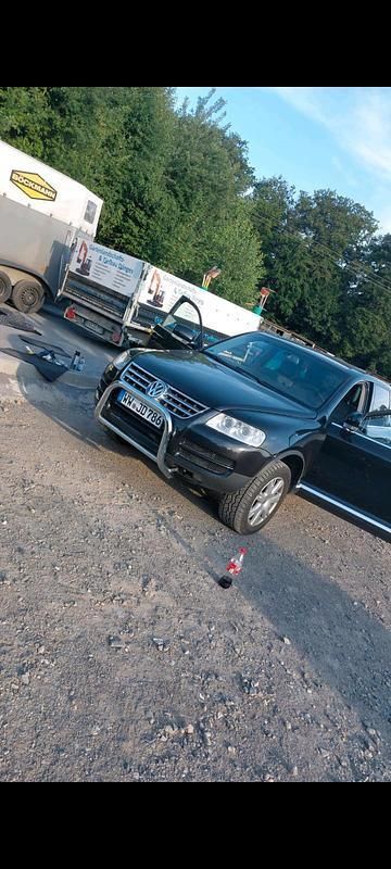 Schwarz Gebraucht 2005 VW Touareg SUV | 3.100 € - Bild 1/4