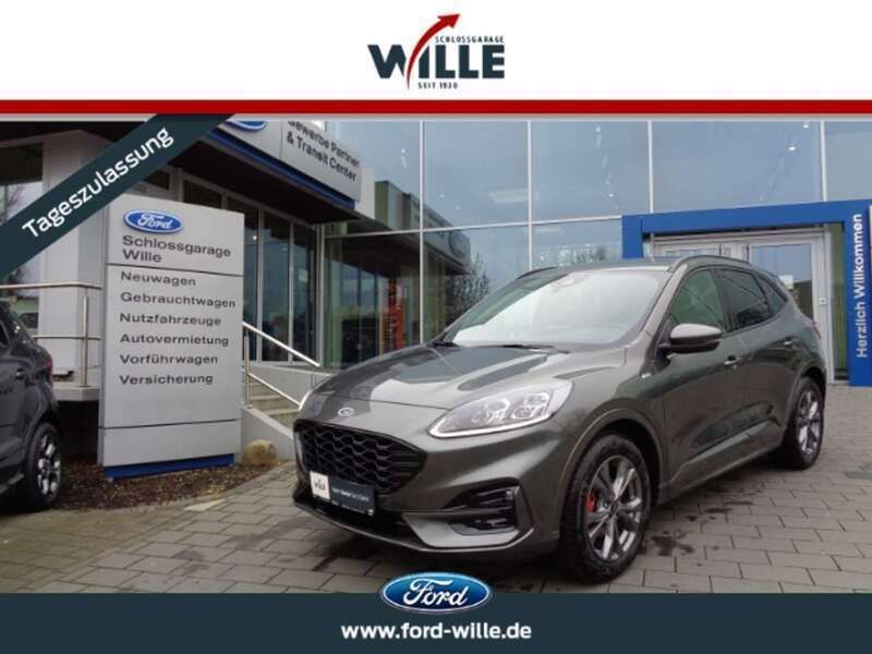 ) (grau Gebraucht 2021 Ford Kuga ST-Line X SUV | 27.550 € - Bild 1/4