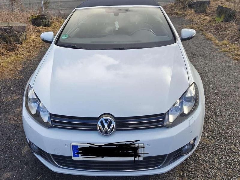 Gebraucht VW Golf Cabriolet 122 PS (89 kW) 2014 Weiß Cabrio