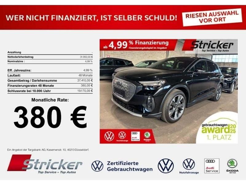 Gebraucht Audi e-tron 219 kW (299 PS) 2021 Mythosschwarz metallic (metallic) SUV