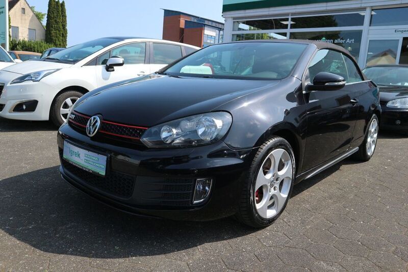 Schwarz Gebraucht 2013 VW Golf Cabriolet GTI Cabrio | 12.990 € (Fairer Preis) - Bild 1/4