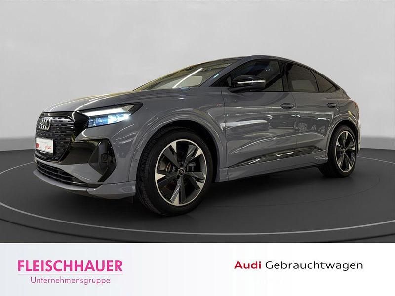 Grau Gebraucht 2022 Audi Q4 Sportback e-tron S-Line SUV | 29.990 € (Fairer Preis) - Bild 1/4