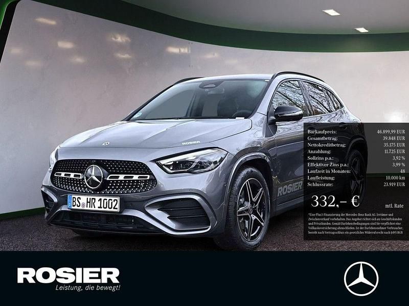 Grau / mountaingrau Gebraucht 2025 Mercedes GLA180 AMG line SUV | 46.900 € (Teuer) - Bild 1/3