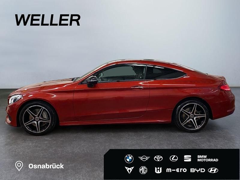 Gebraucht Mercedes C250 AMG line 211 PS (155 kW) 2017 Rot Coupé
