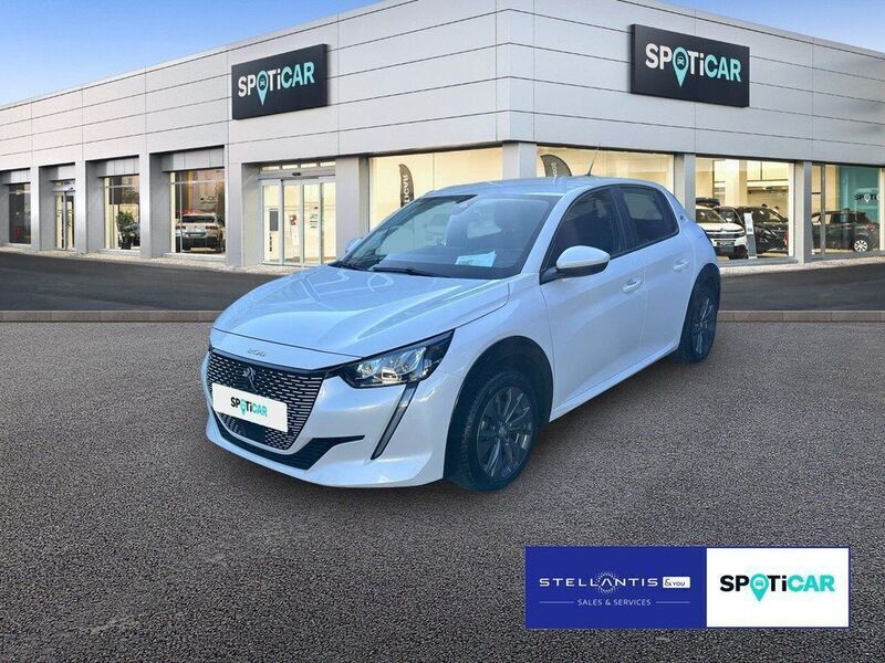 Weiß Gebraucht 2021 Peugeot e-208 Active Kleinwagen | 14.885 € (Fairer Preis) - Bild 1/4
