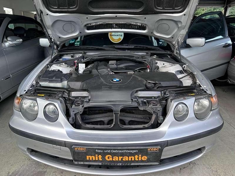 Gebraucht BMW 316 Compact 116 PS (85 kW) 2002 Silber Kleinwagen
