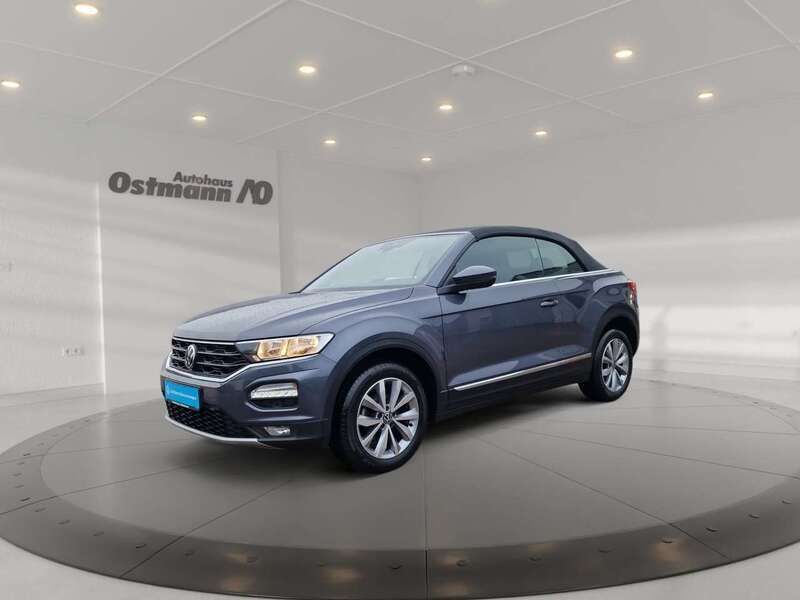 Gebraucht VW T-Roc Cabriolet Style 150 PS (110 kW) 2021 Grau Cabrio