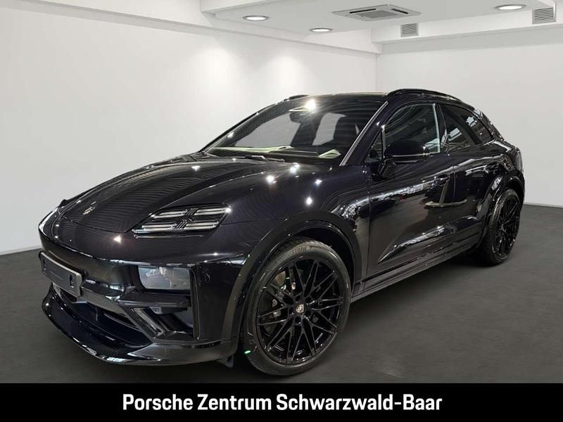 Tiefschwarzmetallic Gebraucht 2025 Porsche Macan Turbo SUV | 118.750 € (Fairer Preis) - Bild 1/4