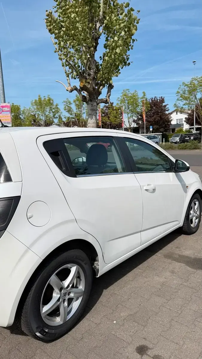 Usata Chevrolet Aveo 2013 Bianco Utilitaria