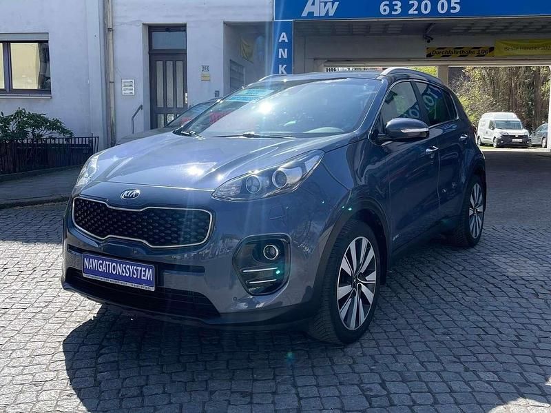 Gebraucht Kia Sportage Attract 185 PS (136 kW) 2017 Blau SUV