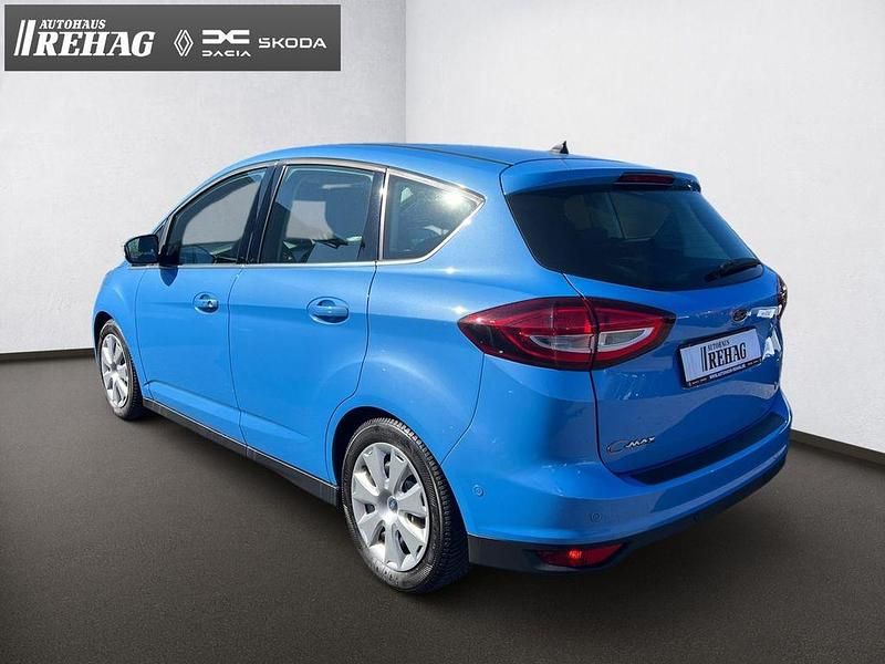 Gebraucht Ford C-MAX Titanium 125 PS (91 kW) 2017 Skylineblau Van / Kleinbus