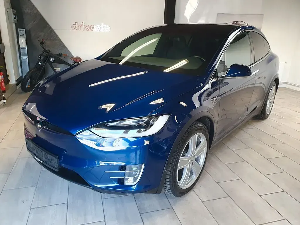 Brugt Tesla Model X 386 kW (525 HK) 2018 Blå SUV