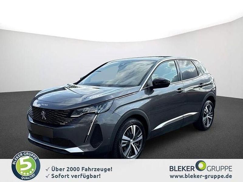 Lackierung platiniumgrau/metallic klarlack Gebraucht 2023 Peugeot 3008 Allure Limousine | 23.990 € (Superpreis) - Bild 1/4