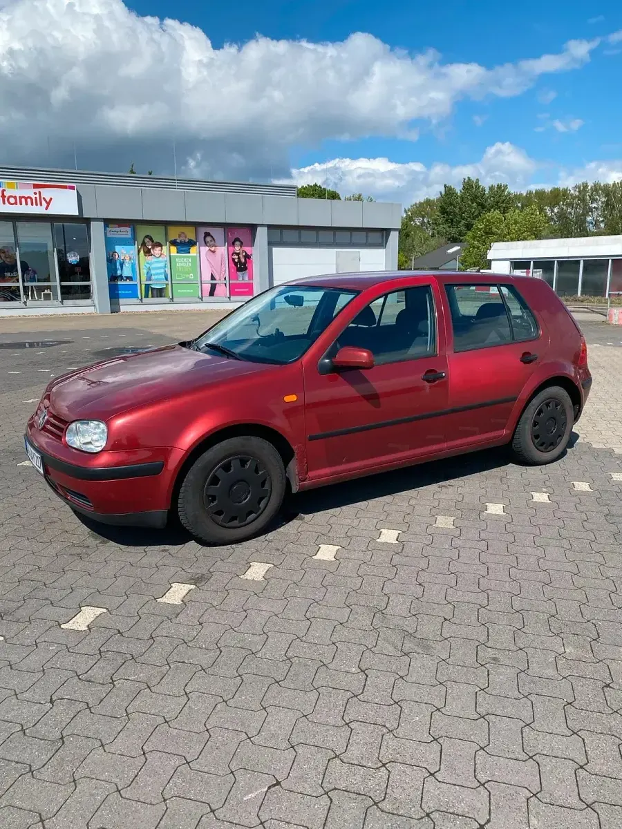 Gebraucht VW Golf IV 102 PS (75 kW) 1999 Rot Kleinwagen
