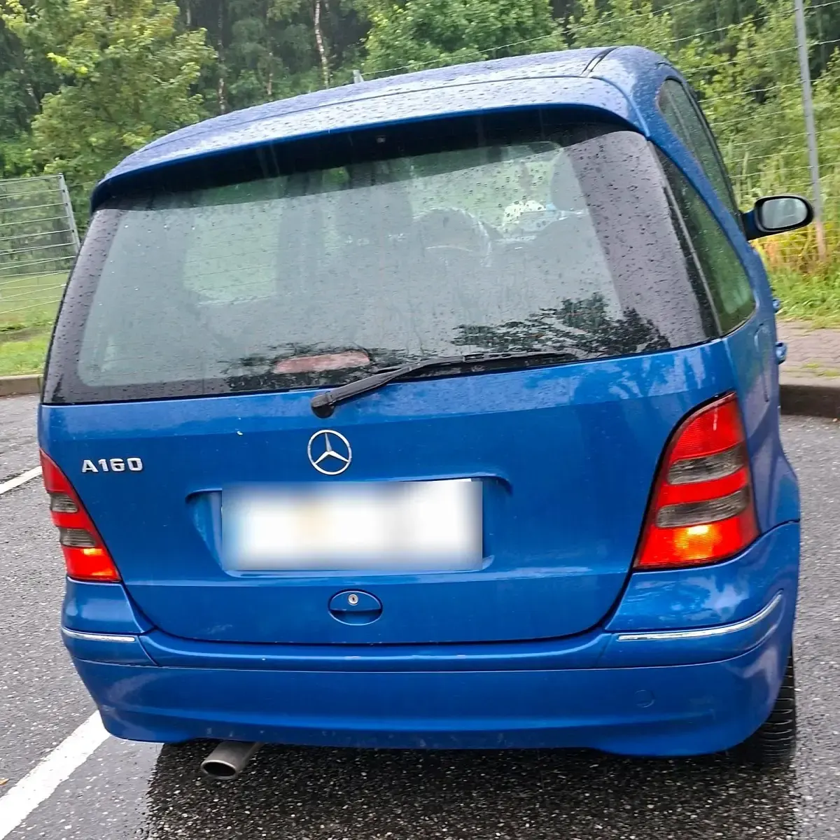 Gebraucht Mercedes A160 101 PS (74 kW) 2002 Blau Kleinwagen