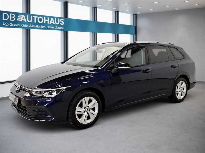 Blau Gebraucht 2023 VW Golf VIII Life Kombi | 22.860 € (Guter Preis) - Bild 1/4