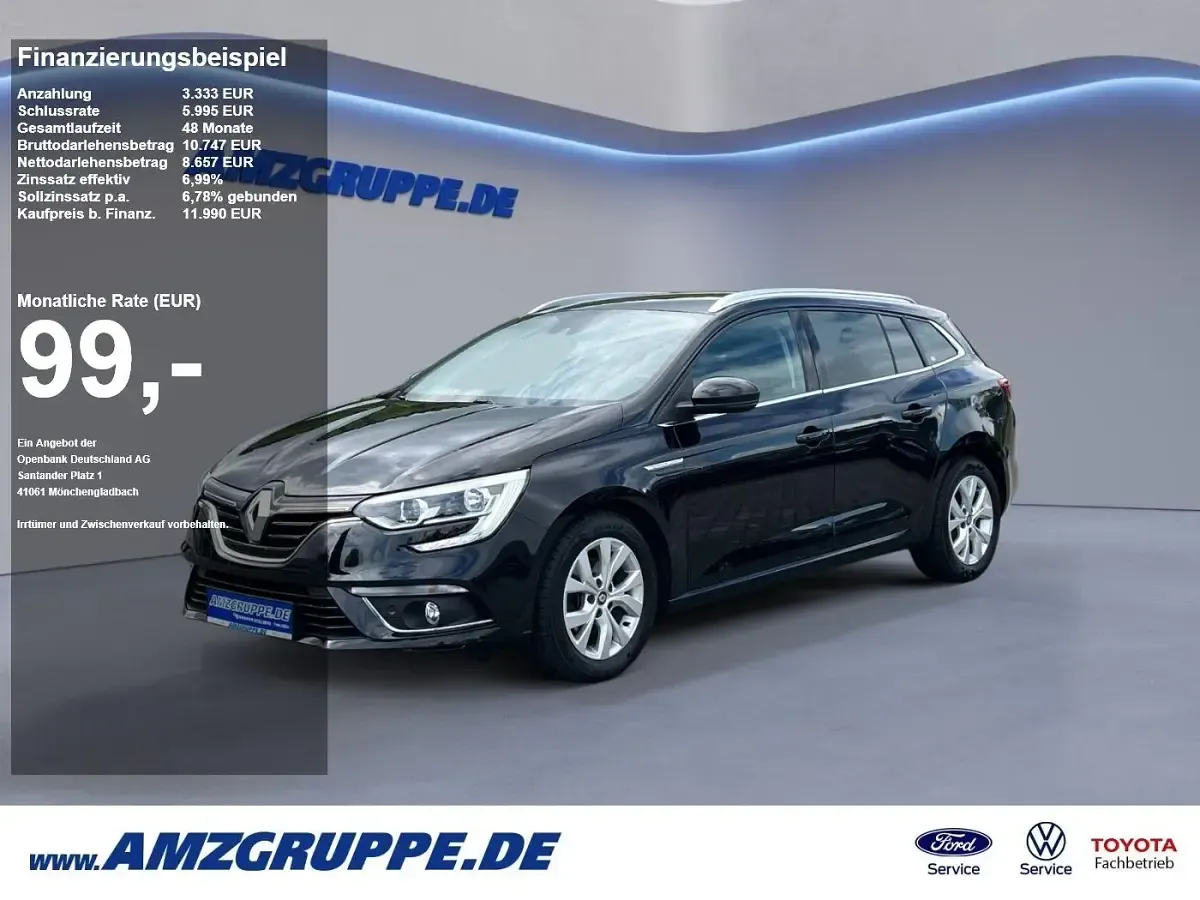 Gebraucht Renault Mégane GrandTour LIMITED 132 PS (97 kW) 2018 Kombi