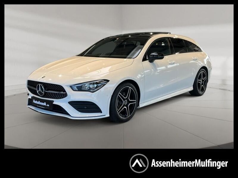 Weiß Gebraucht 2022 Mercedes CLA200 Shooting Brake AMG Kombi | 30.969 € (Fairer Preis) - Bild 1/4
