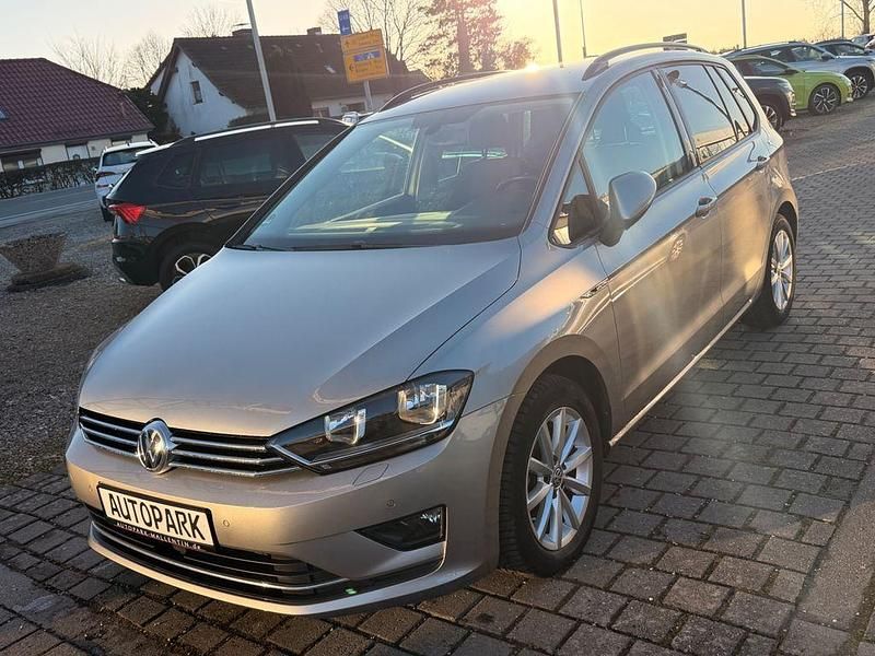 Gebraucht VW Golf Sportsvan LOUNGE 110 PS (80 kW) 2015 Silber Van / Kleinbus