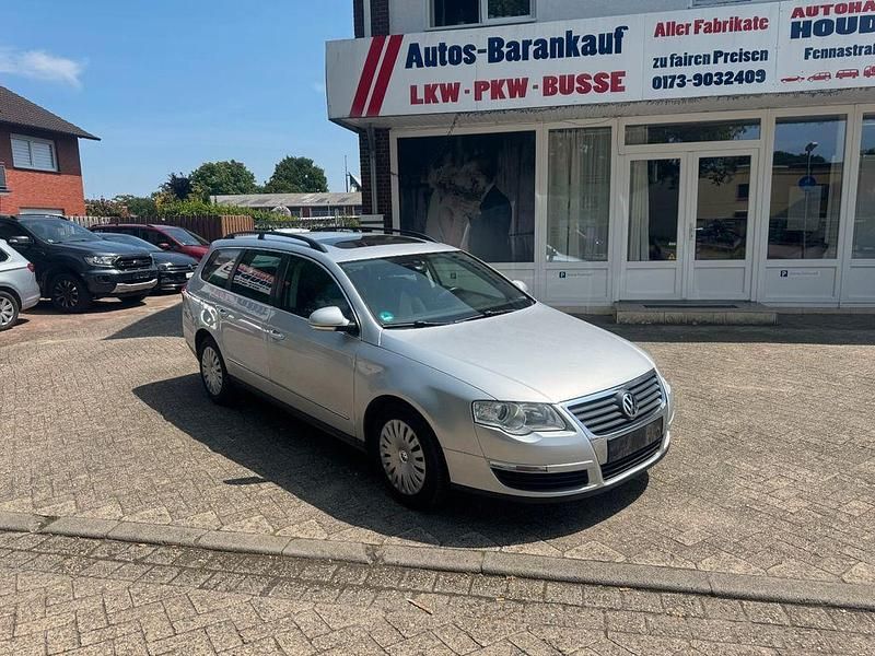 Silber Gebraucht 2008 VW Passat Comfortline Kombi | 2.299 € (Guter Preis) - Bild 1/4