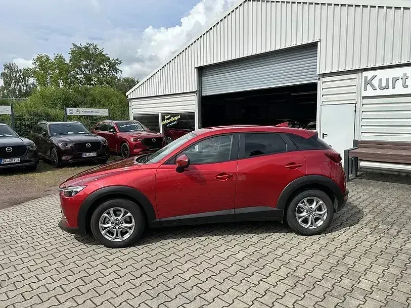 Używany Mazda CX-3 Exclusive 120 KM (88 kW) 2015 Czerwony SUV