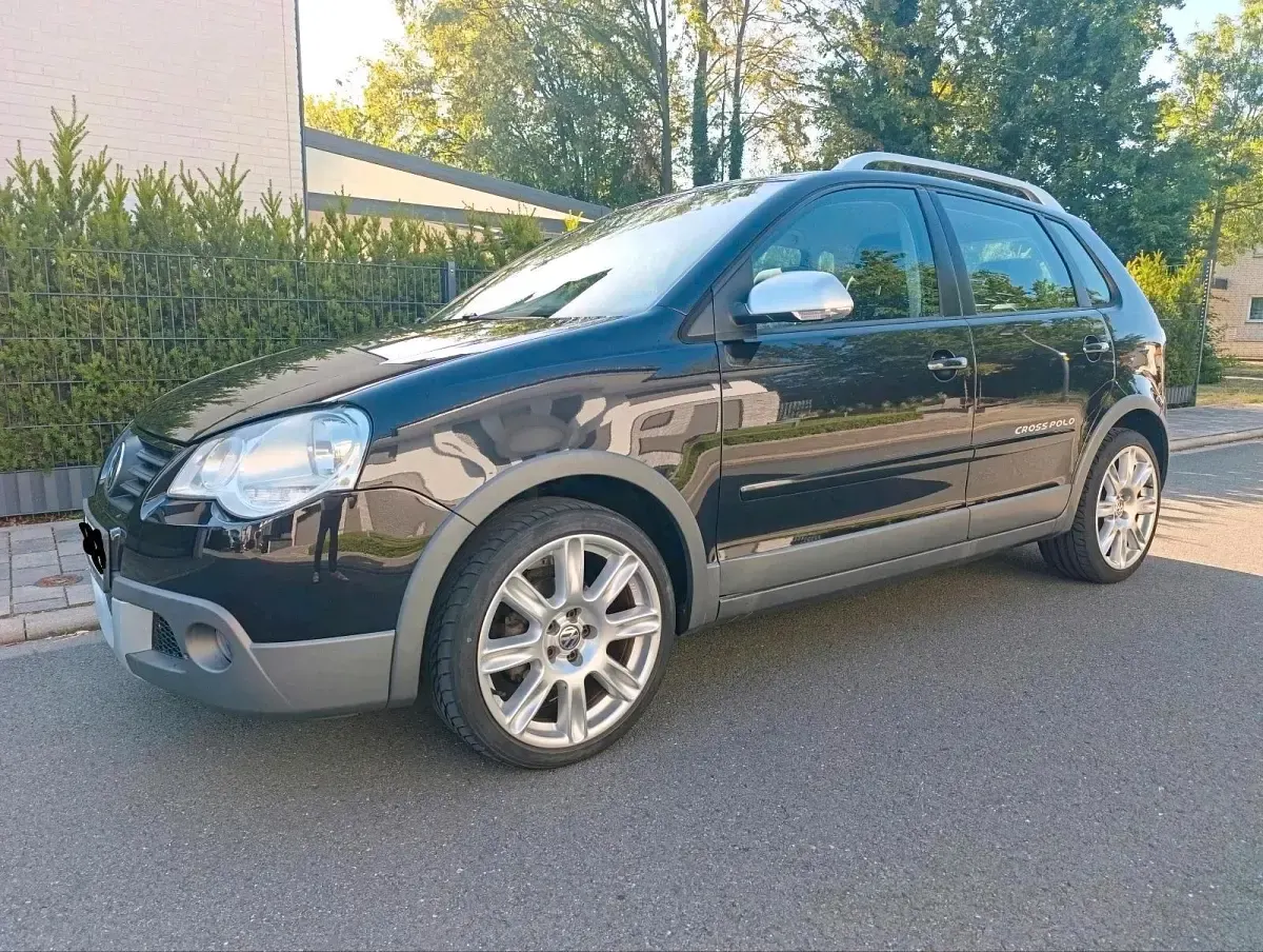 Gebraucht VW Polo Cross 75 PS (55 kW) 2007 Schwarz Kleinwagen