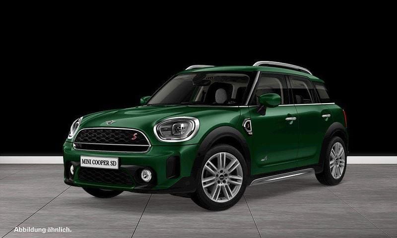 British racing green Gebraucht 2022 Mini Cooper SD Countryman SUV | 29.490 € (Fairer Preis) - Bild 1/3