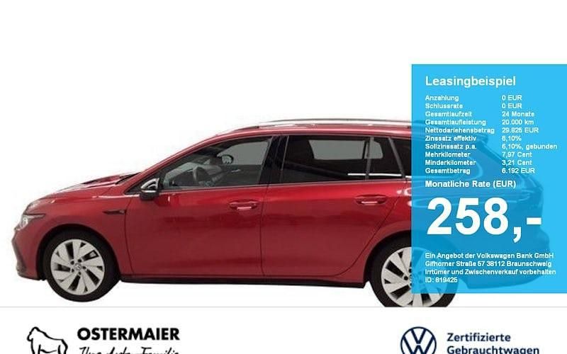 Gebraucht VW Golf VIII Style 150 PS (110 kW) 2023 Kings red metallic Kombi