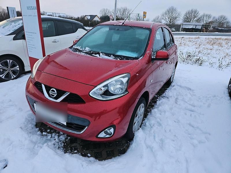 Gebraucht Nissan Micra 2016 Rot Kleinwagen