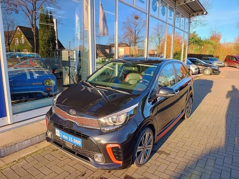 Gebraucht Kia Picanto GT-Line 84 PS (61 kW) 2017 Schwarz metallic Kleinwagen