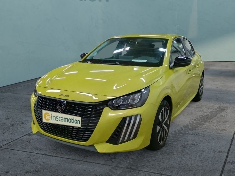 Gelb Gebraucht 2024 Peugeot 208 Active Kleinwagen | 17.140 € (Fairer Preis) - Bild 1/4
