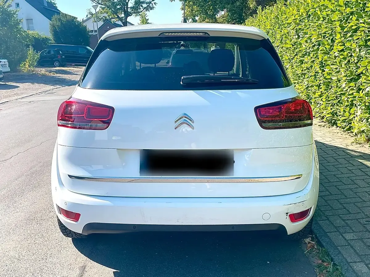 Gebraucht Citroën C4 Picasso Exclusive 120 PS (88 kW) 2016 Weiß Van / Kleinbus
