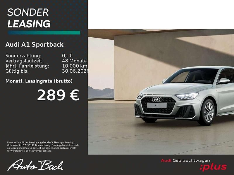 Gebraucht Audi A1 S-Line 95 PS (69 kW) 2025 Tausilber metallic Kleinwagen