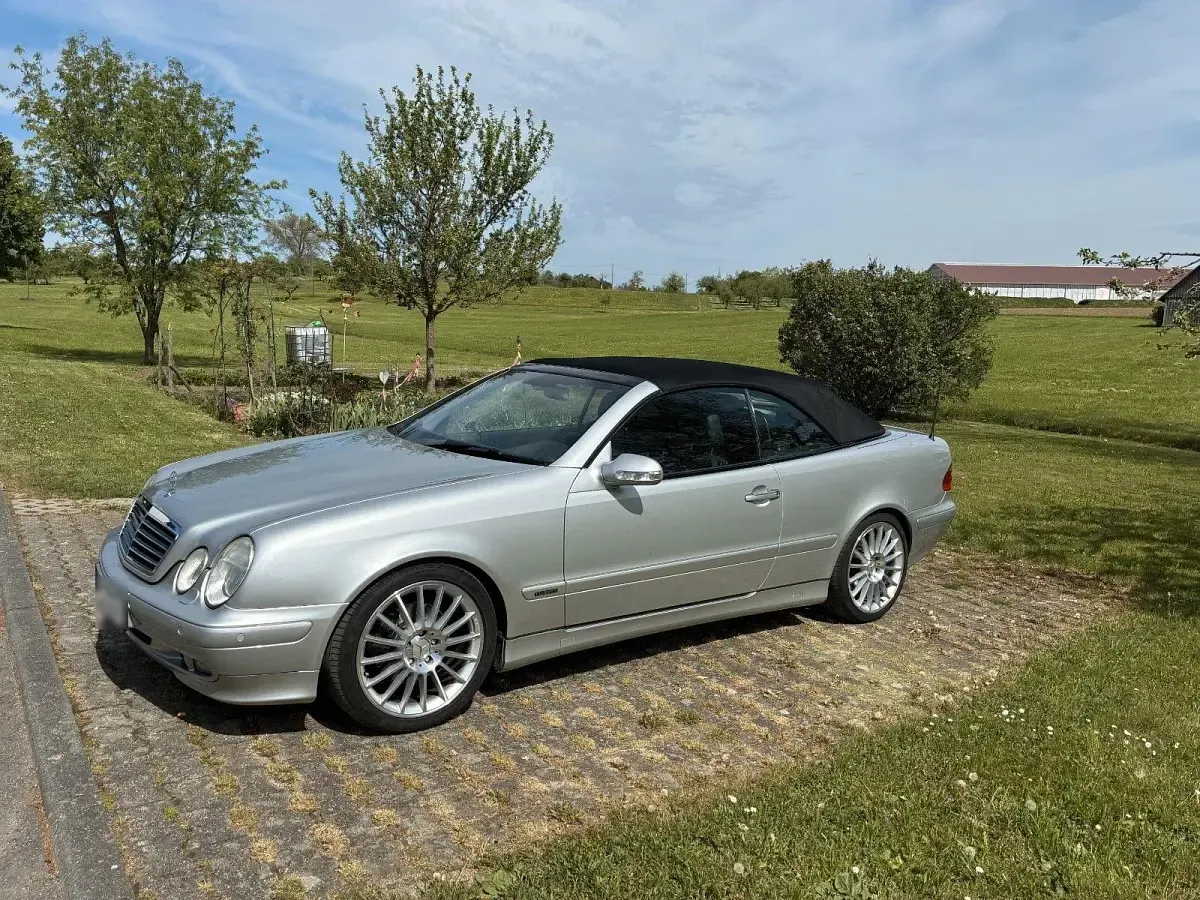 Gebraucht Mercedes CLK230 Elegance 193 PS (141 kW) 1999 Silber Cabrio